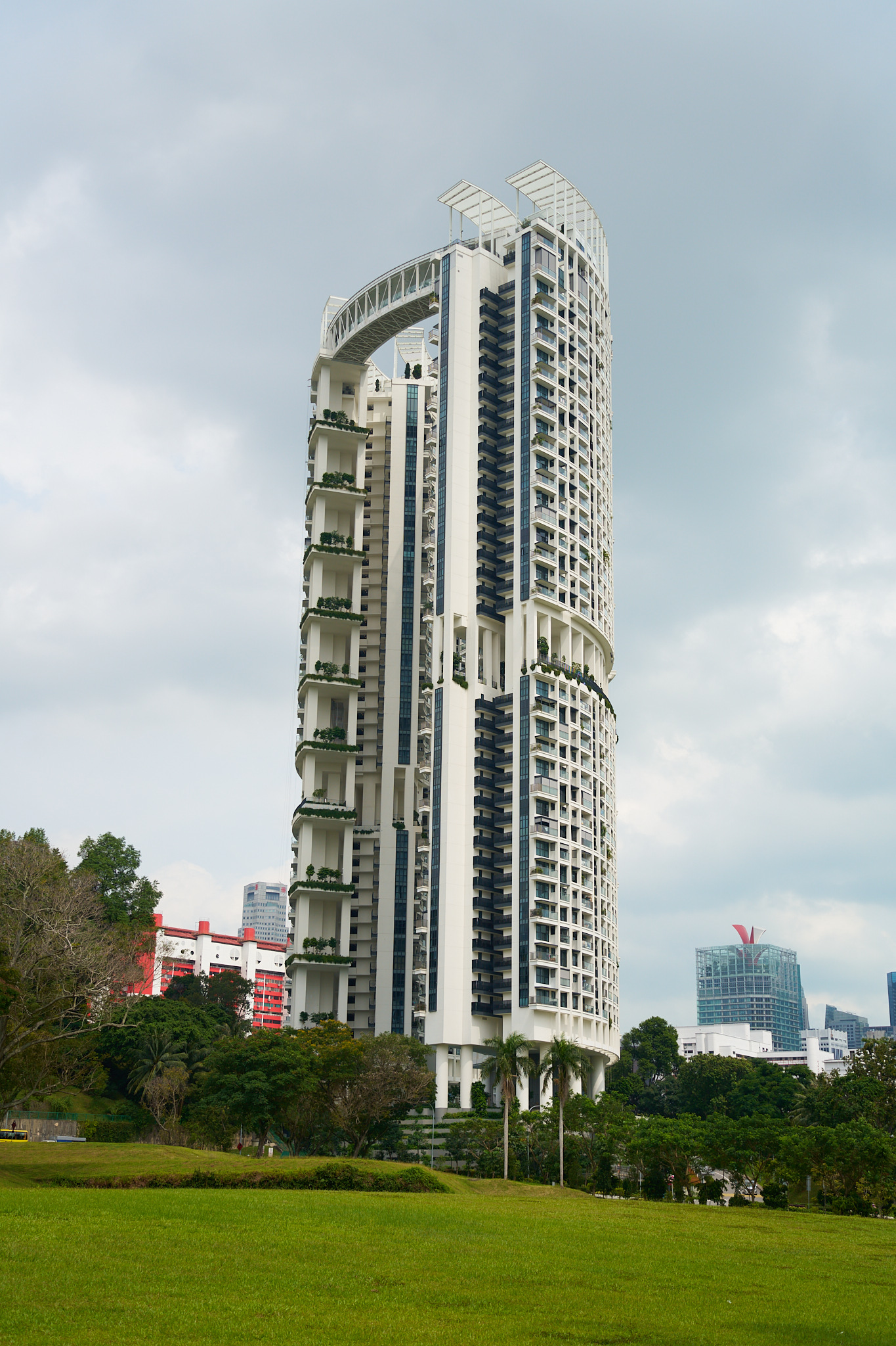 One of Singapore's apartment buildings.